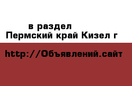  в раздел :  »  . Пермский край,Кизел г.